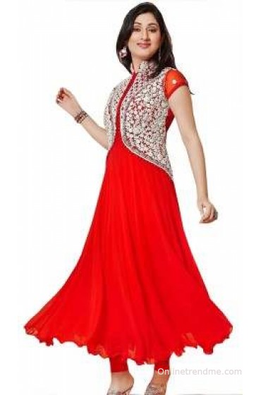 We care creation Embroidered Anarkali